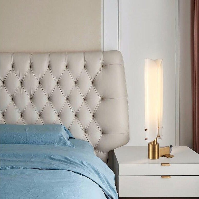 Lampe à poser design cylindrique en acier Tinella - vue 4 sur 7