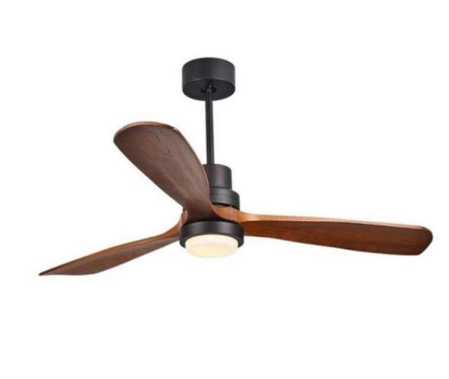 Ventilateur de plafond LED Fans (base noire ou blanche) - vue 4 sur 5