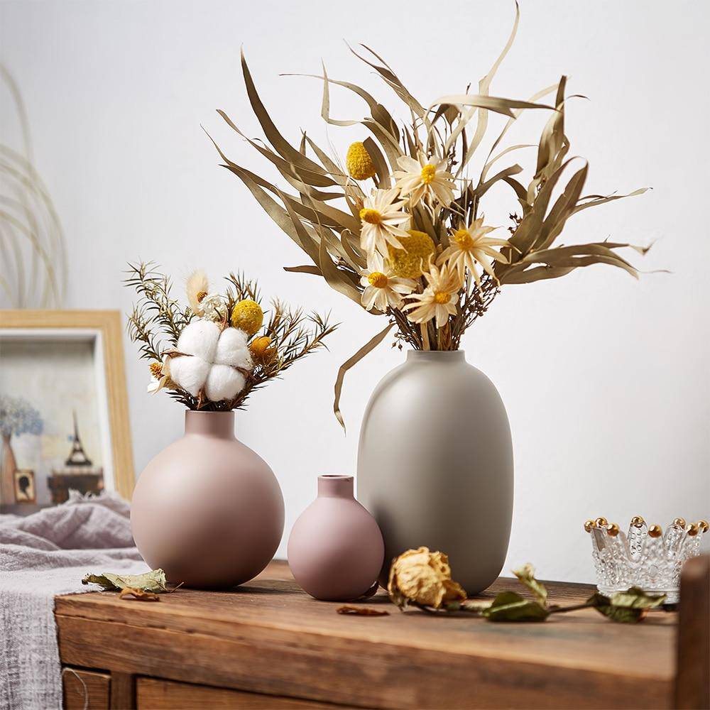 Vase design en céramique colorée Creative - vue 6 sur 10
