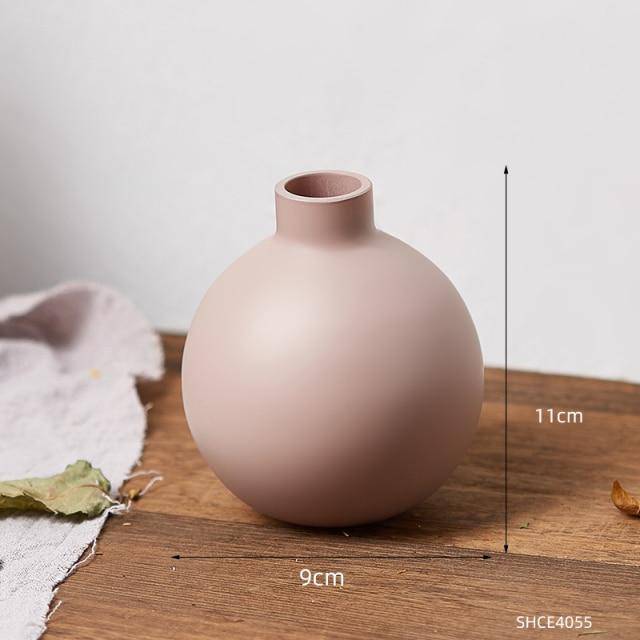 Vase design en céramique colorée Creative - vue 10 sur 10