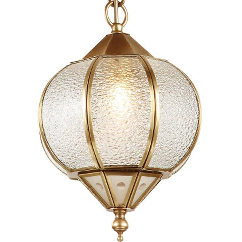 Suspension rétro LED en métal et verre de cristal Lighty - vue 5 sur 4