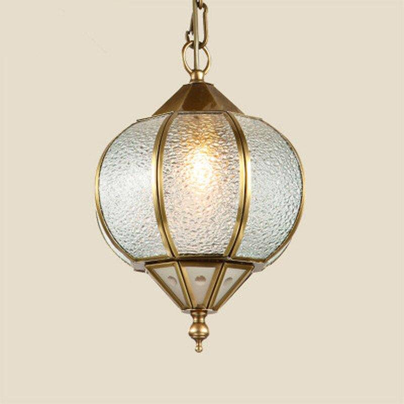 Suspension rétro LED en métal et verre de cristal Lighty - vue 4 sur 4