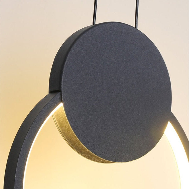 Suspension design LED minimaliste géométrique Oryna