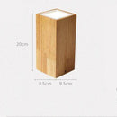 Spot design à LED en bois style Loft