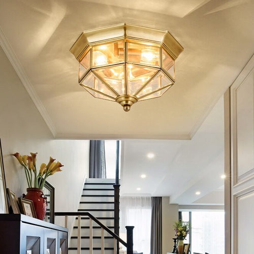 Plafonnier moderne en forme de diamant Priyanka