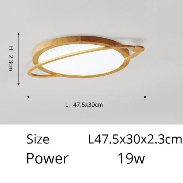 Plafonnier scandinave et rond avec design original Benilde - vue 13 sur 21