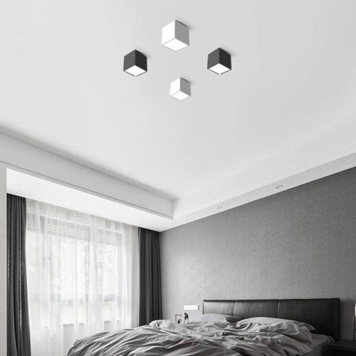 Spot design LED carré ou rectangle Loft