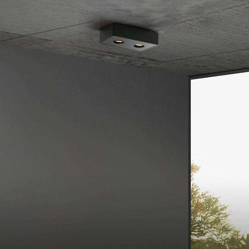 Spot rectangulaire moderne LED double Light - vue 4 sur 8