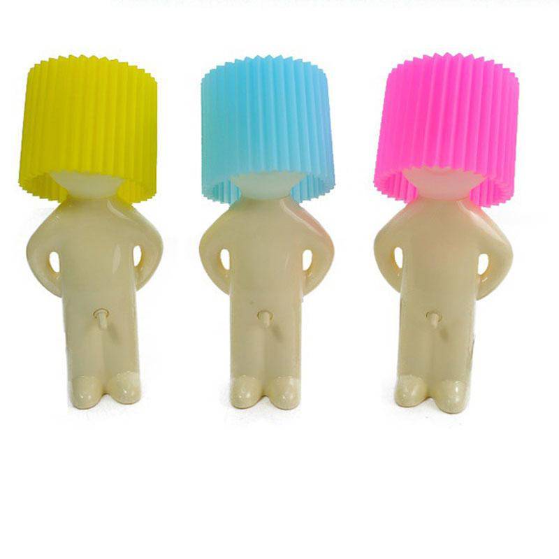 Lampe à poser moderne LED bonhomme en plastique style Cartoon - vue 3 sur 5