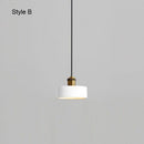 Suspension design à LED en métal avec abat-jour minimaliste Loft