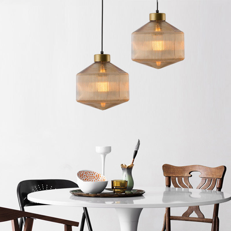 Suspension en verre moderne Raina - vue 4 sur 9