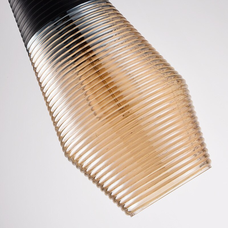 Suspension à LED moderne en verre Dolce - vue 6 sur 8