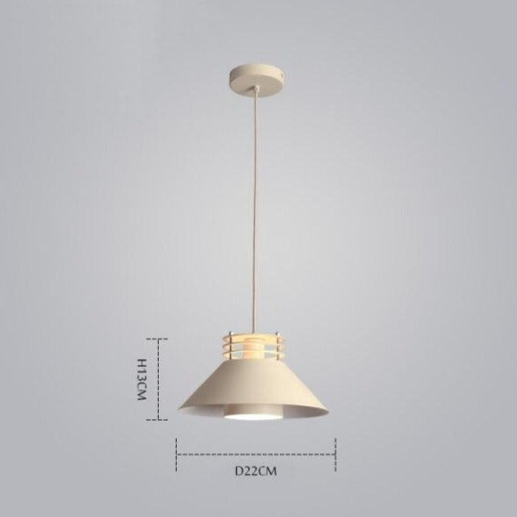 Suspension moderne à LED en métal Elna