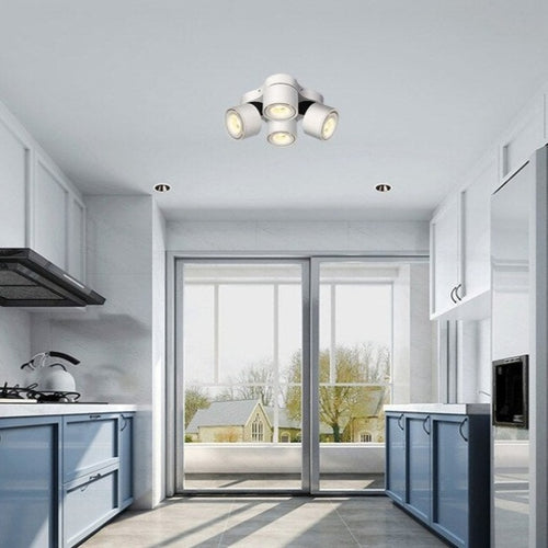 Spot moderne LED avec 4 lumières réglables Faling