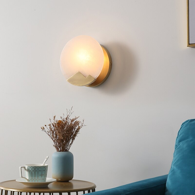 Applique murale moderne en forme de rond luxe Tamira - vue 3 sur 4