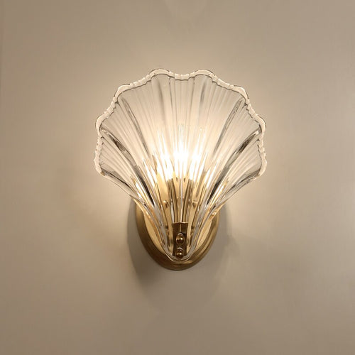 Applique murale moderne LED en forme de coquillage Shelly