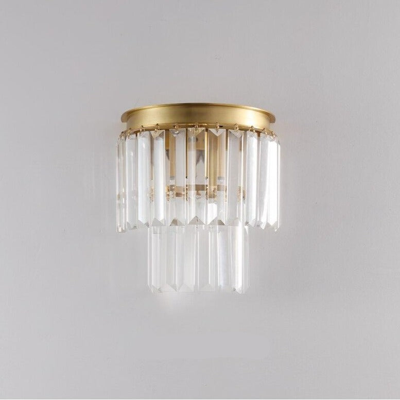 Applique murale moderne LED en cristal Kleon