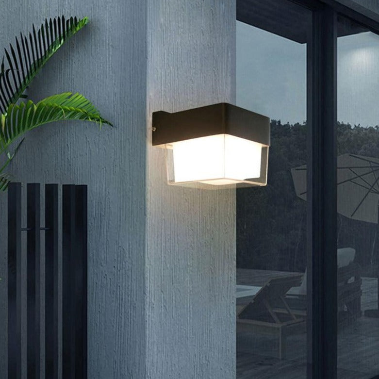 Applique murale moderne LED cubique en métal Adam - vue 2 sur 12