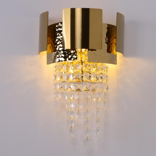 Applique murale moderne LED avec goutes en cristal Vega