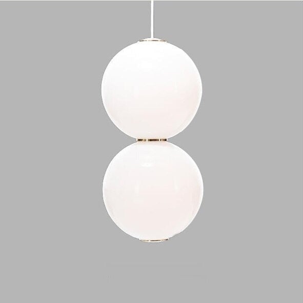 Suspension moderne LED avec perles lumineuses Julene - vue 14 sur 15