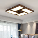 Plafonnier scandinave LED avec rectangle lumineux Aquilina