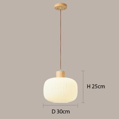 Suspension scandinave en bois et aluminium Adara - vue 10 sur 11