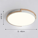 Plafonnier moderne minimaliste rond et lumière dimmable Celeste