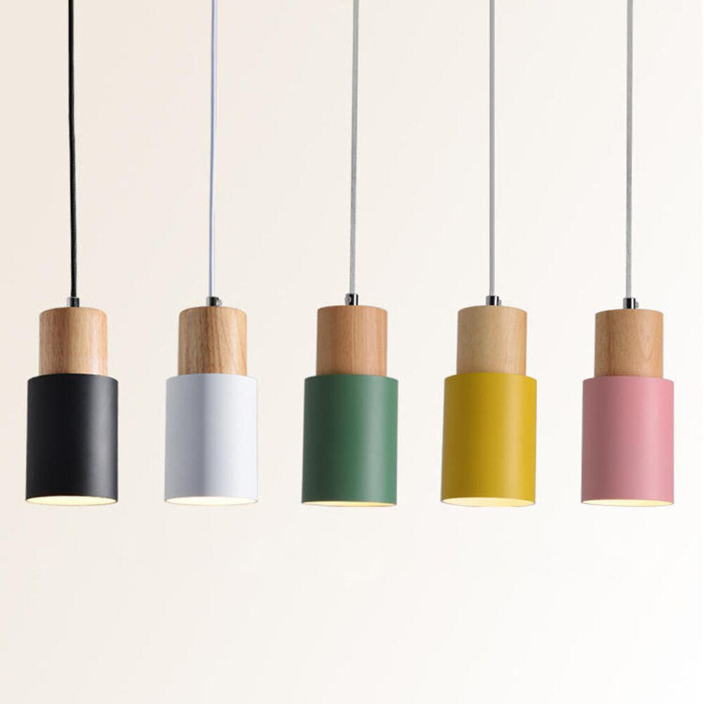 Suspension design LED avec abat-jour cylindrique Gemira - vue 6 sur 11