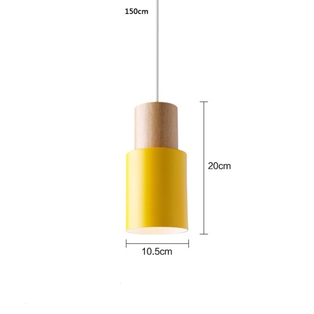 Suspension design LED avec abat-jour cylindrique Gemira - vue 10 sur 11
