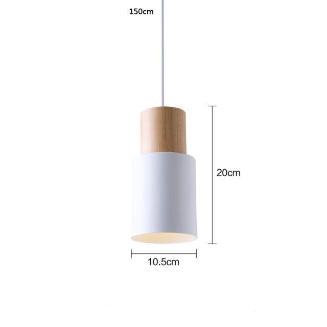 Suspension design LED avec abat-jour cylindrique Gemira - vue 8 sur 11