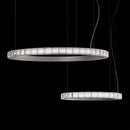 Lustre moderne LED style bague avec diamants en cristal Martis