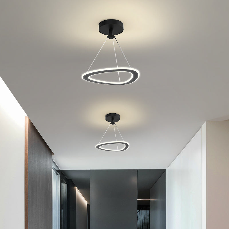 Lustre design LED avec formes irrégulières et originales Cyriac - vue 3 sur 24