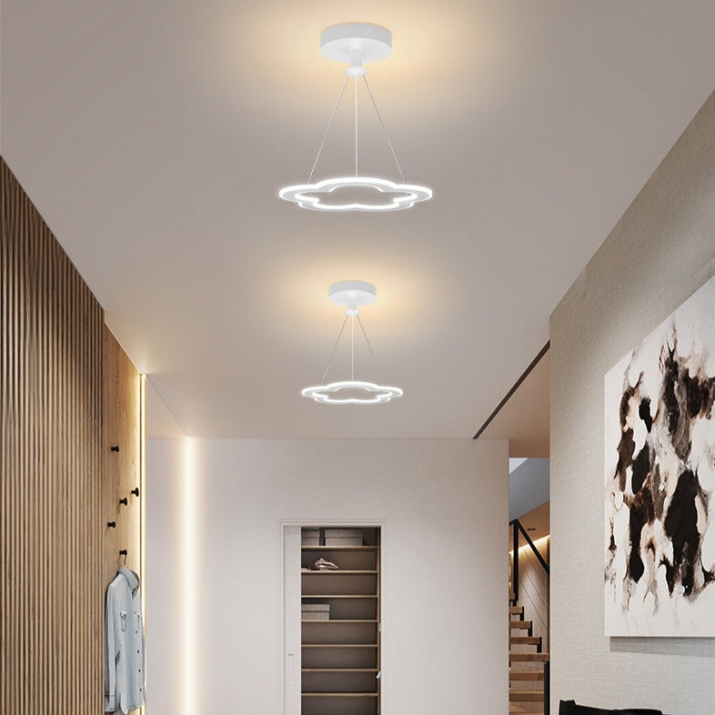 Lustre design LED avec formes irrégulières et originales Cyriac - vue 6 sur 24