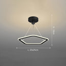 Lustre design LED avec formes irrégulières et originales Cyriac