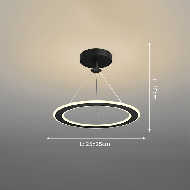 Lustre design LED avec formes irrégulières et originales Cyriac - vue 22 sur 24