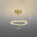 Lustre design LED avec formes irrégulières et originales Cyriac