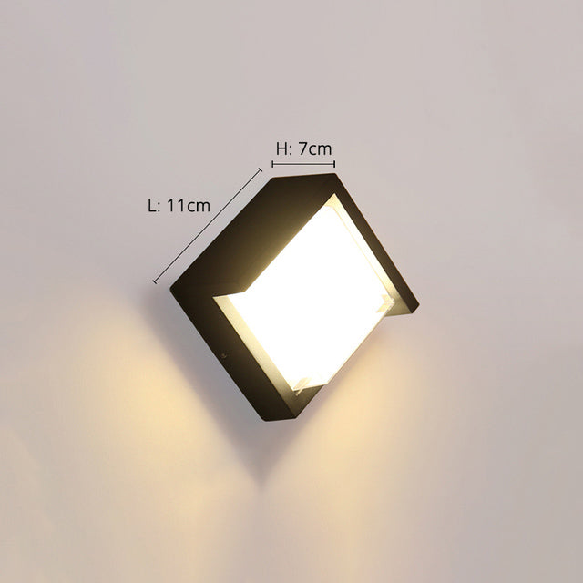 Applique murale design LED résistant à l'humidité Aliénor - vue 12 sur 17