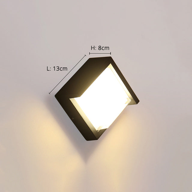 Applique murale design LED résistant à l'humidité Aliénor - vue 13 sur 17