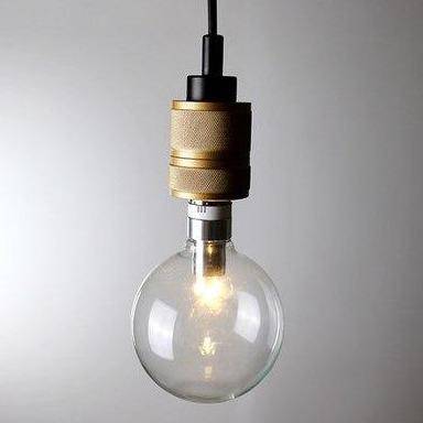 Suspension rétro LED avec ampoules Edison style Coffee - vue 6 sur 6