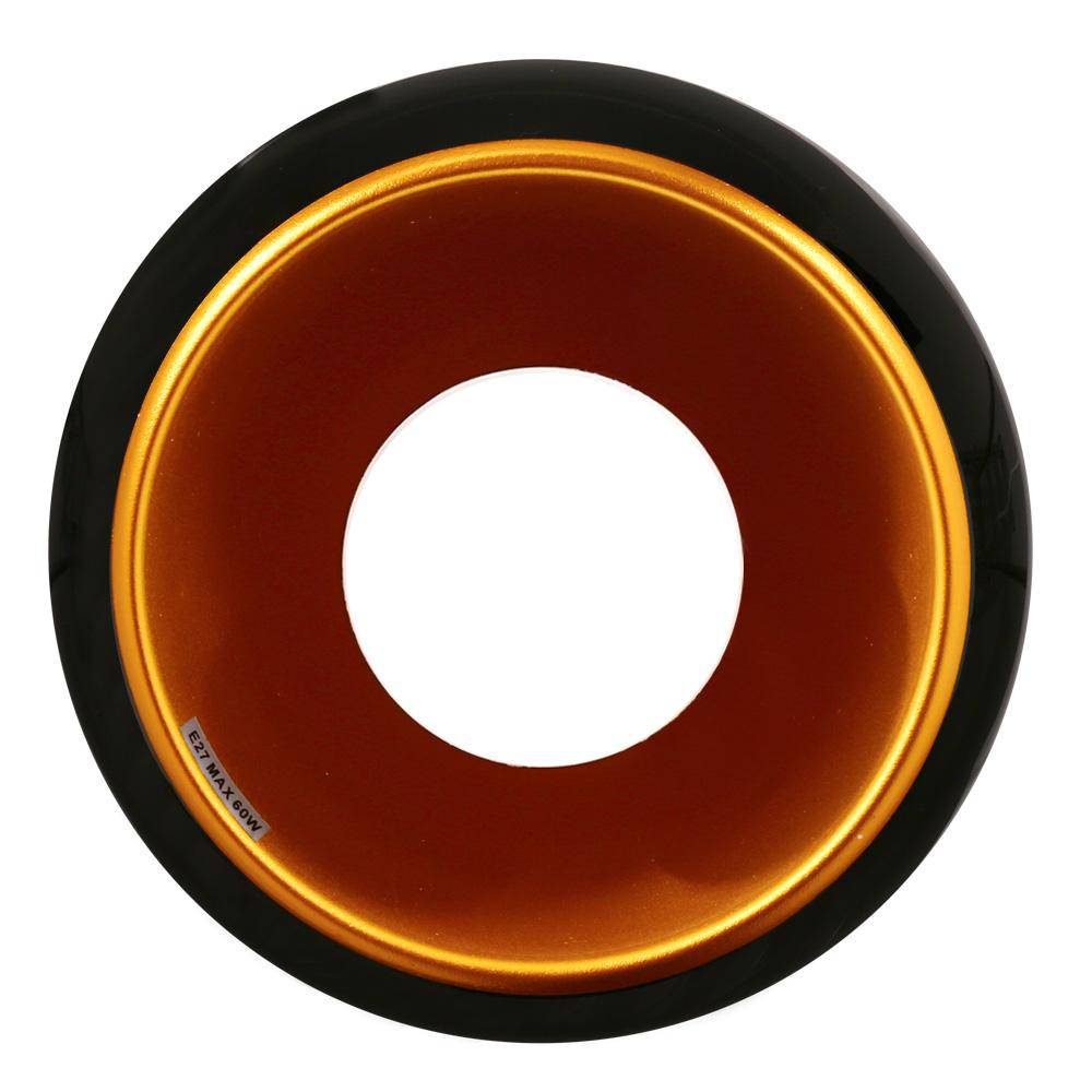 Suspension design LED en boule naquée noire - vue 7 sur 6