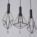 Suspension cage pyramidale Diamond