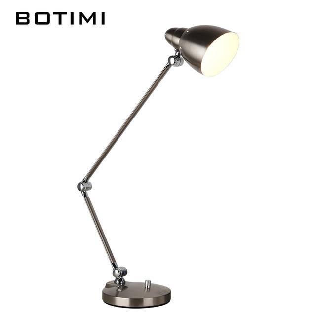 Lampe de bureau à LED chromée Botimi - vue 4 sur 4