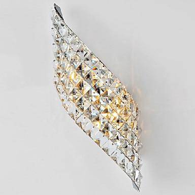 Applique murale LED diagonale en cristal - vue 3 sur 4