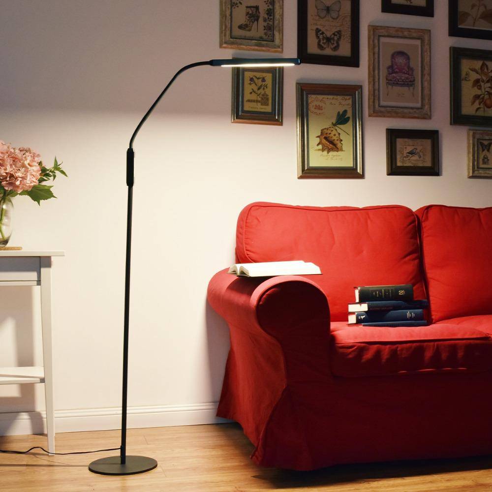 Lampadaire LED Nordic LED 8W tactile - vue 4 sur 4