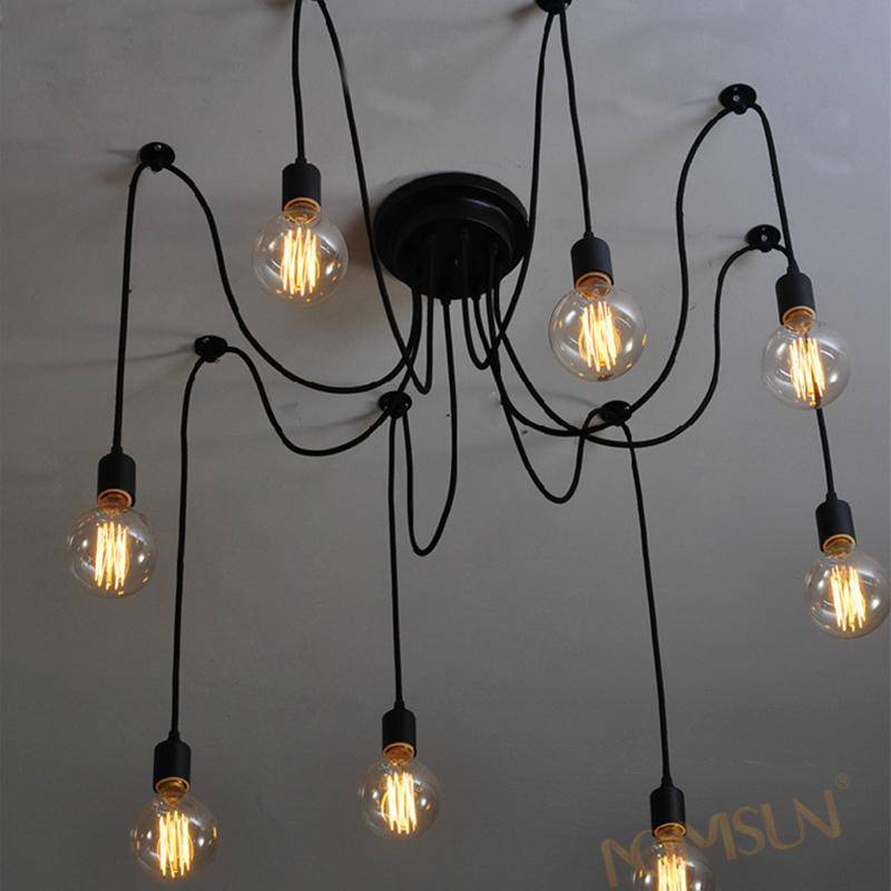 Suspension American Vintage ampoules pendues - vue 5 sur 5