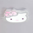 Plafonnier enfant LED tête de Hello Kitty