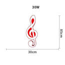 Plafonnier enfant LED en notes de musique