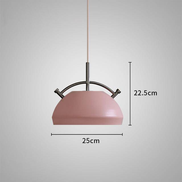 Suspension design moderne à LED en forme de marmite