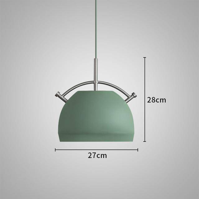 Suspension design moderne à LED en forme de marmite