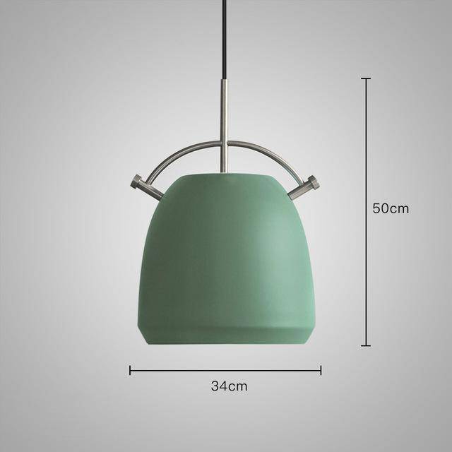 Suspension design moderne à LED en forme de marmite